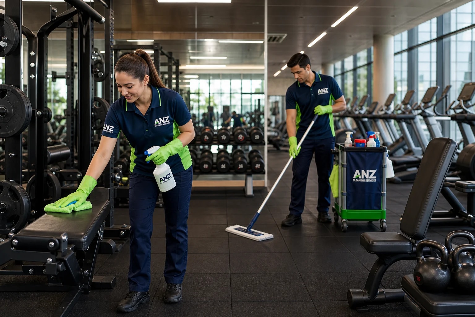 Gym Cleaning — Cleaning Services Sydney — ANZ Cleaning Services Sydney